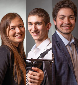 Annelies, Julien et Rudy : un trio qui chamboule tout