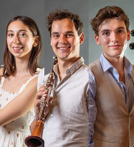 Arthur, Marc-André et Nadja, un trio d'excellence