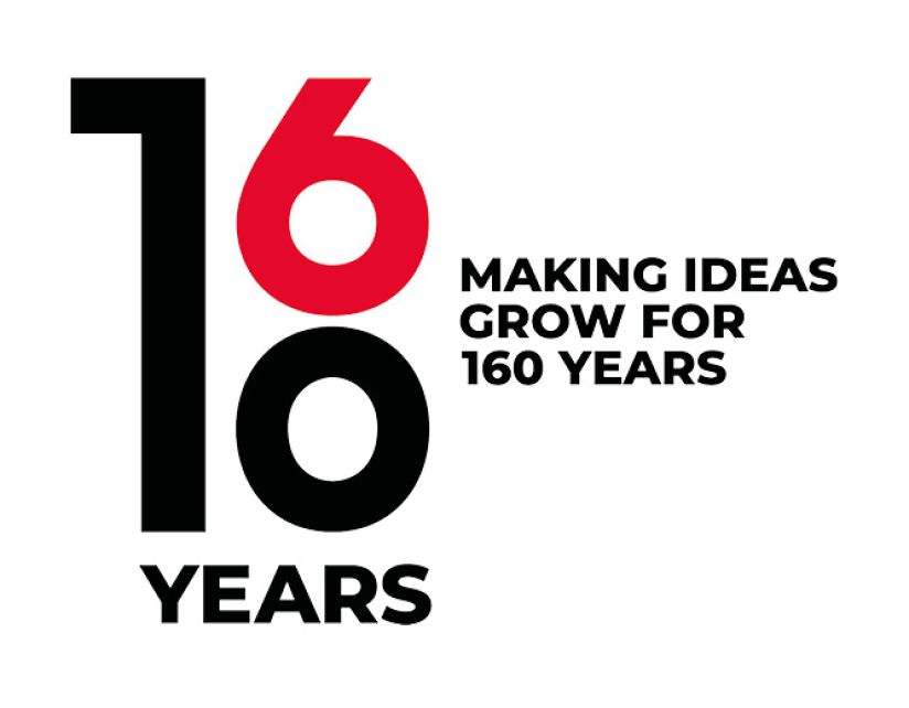 160 years - Making ideas grow for 160 years