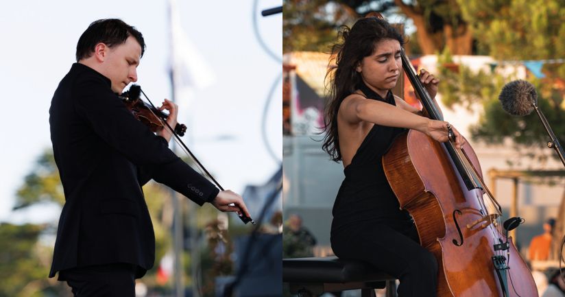 Toma Bervetsky et Carla Moujahed-Coste