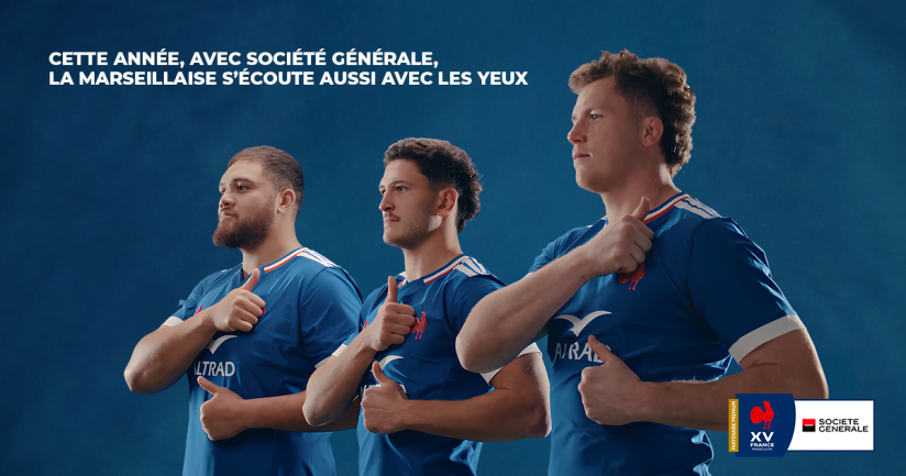 Cette année, avec Société Générale, la Marseillaise s'écoute aussi avec les yeux