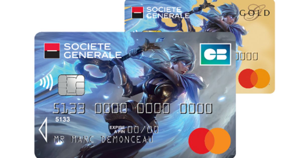 Société Générale et Mastercard lancent la première carte bancaire